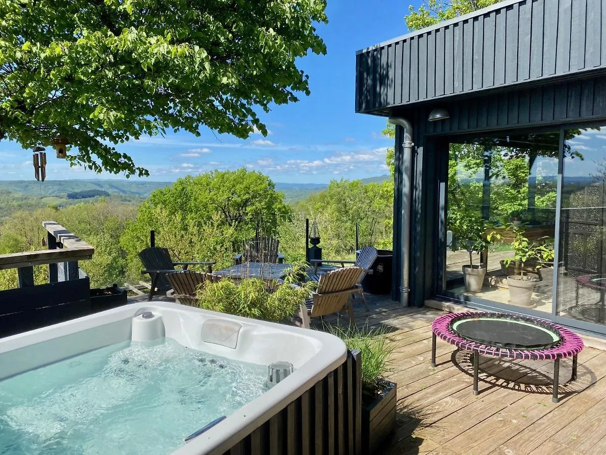 ベッド・アンド・ブレックファスト Les Monts D'Amara, Ressourcement, Nature, Sante Campuac フランス
